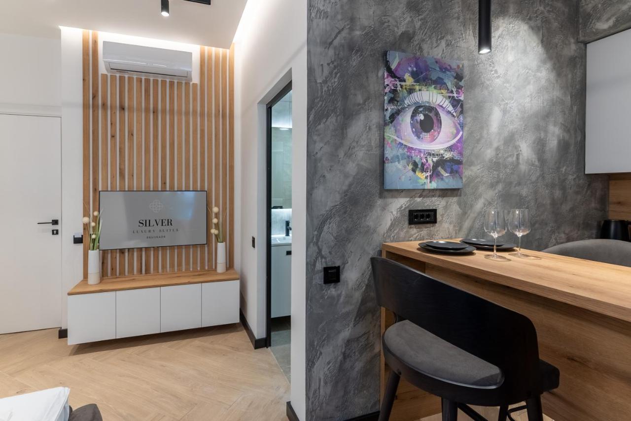 Silver Luxury Suites Belgrado Exterior foto